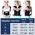 Cinta Colete Unissex Reforçada Corretor Postural Coluna Lombar Forte - ZonadeCompras.store