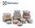 Kit Potes Herméticos Plásticos Cinza 12 Unidades Electrolux na internet
