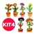 KIT Brinquedo Cacto Dançante Falante - comprar online
