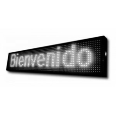 CARTEL ELECTR. BLANCO WIFI 1MX20CM