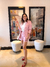 Conjunto Rosé Listras na internet