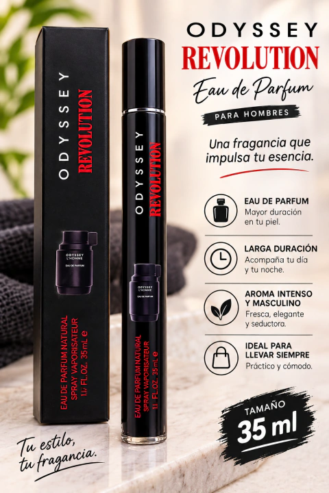 PERFUME ODYSSEY REVOLUTION 35ML