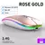Mouse Ergonômico LED sem Fio com Luz de Fundo - TECPLUS STORE