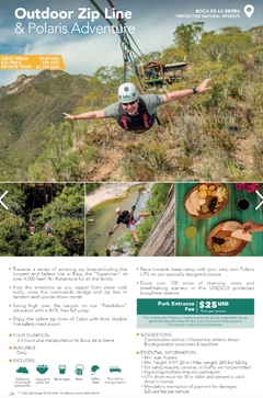 Banner de la categoría Ziplines and Hiking