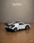 Miniatura McLaren Senna | Escala 1/32 | Branca - iGreen Distribuidora