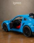 Miniatura Porsche 911 GT3 AZUL Escala 1/32 – Metálica, Abre Portas, Alta Qualidade - iGreen Distribuidora