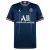 Camisa Paris Saint-Germain I 21/22 - Torcedor Nike Masculina - Azul com detalhes em vermelho e branco