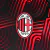 Camisa Milan Pré-Jogo 24/25 - Torcedor Puma Masculina - Preta com detalhes em vermelho - tienda online