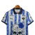 Camisa Monterrey Edição Especial Dia dos mortos 23/24 - Torcedor Puma Masculina - Detalhamento com flores e esqueleto em azul e branco - FenomenoFut | Artigos Esportivos 
