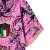 Camisa Seleção da Itália Edição especial Versace 23/24 - Torcedor Adidas Masculina - Rosa com detalhes em preto e dourado