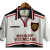 Camisa Retrô Manchester United 98/99 - Masculina Umbro - Branca com detalhes em preto e vermelho en internet