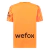 Camisa AC Milan Goleiro II 23/24 - Torcedor Adidas Masculina - Laranja com detalhes em amarelo e preto - comprar online