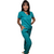 Scrub Feminino - Detalhes em Debrum - 9PB20 - Unicolors - loja online