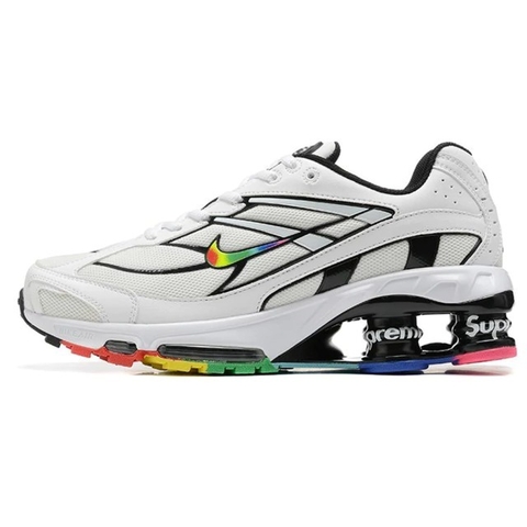 Shox Ride 2 Supreme Rainbow White