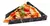 50 Embalagem Triangulo Pega Pizza Interior Metalizado