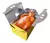 50 Embalagens Metalizada Frango Assado Carne Grelhado - comprar online