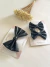 Kit Tal Mãe Tal Filha - Laços courino preto - comprar online