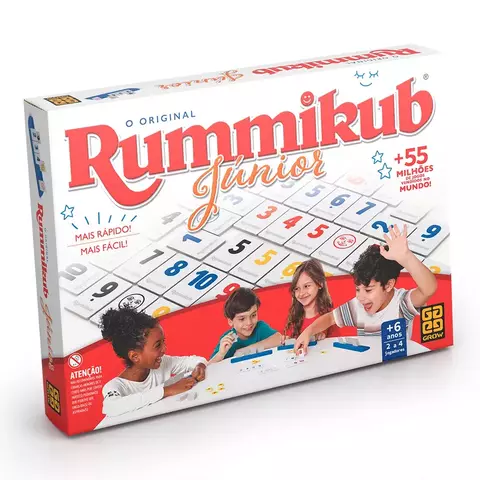 JOGO ORIGINAL RUMMIKUB JÚNIOR