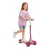 Patinete Skatenet Regulável Rosa Bandeirante - comprar online