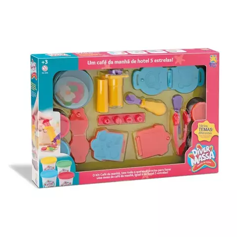 MASSA KIT CAFE DA MANHA - DIVERTOYS