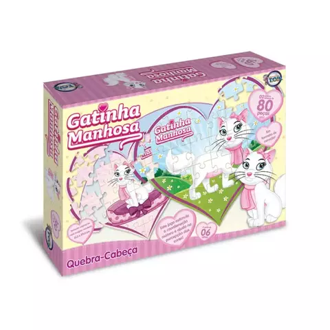 QUEBRA CABEÇA GATINHA MANHOSA - TOIA