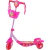 Patinete com Cesta Belinda Rosa