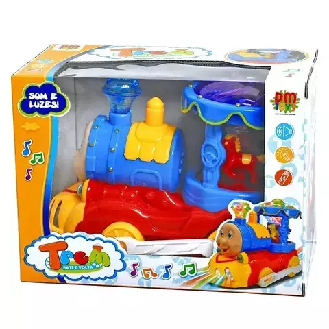 TRENZINHO CARROSSEL BATE E VOLTA - DM TOYS