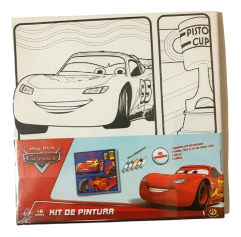 Kit De Pintura Da Disney Carros