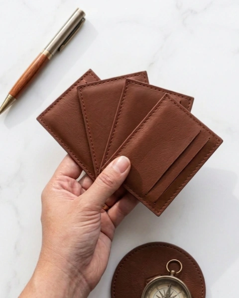 Tarjetero Minimalista Slim