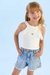SHORTS JEANS COM DETALHES na internet