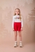 CONJUNTO MANGA LONGA BLUSA E SHORTS - comprar online