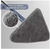 Esfregao Rodo Limpeza Triangulo Mop Giratorio 360° Microfibra - rsimports