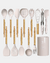 Conjunto de utensílios de cozinha na internet