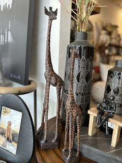 Escultura girafa - comprar online
