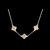 Pulseira trevo detalhado