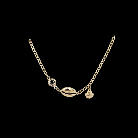 Pulseira búzios concha