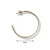 Argola trabalhada G - comprar online