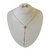 Conjunto Coração Strass Fecho Boia