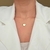 Mix choker e colar coração na internet