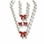 Mix Conjunto com pulseira Laço Resinado com Pérola