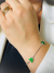 Pulseira 3 Borboletas - Folheada Ródio Branco - loja online