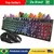 Kit Teclado Mouse Gamer Rgb Semi Mecânico 3200dpi Multimídia M300 periférico - comprar online