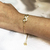 Pulseira Regulável com Símbolo do Infinito Folheado em Ouro 18k (PL0004)