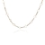 Colar Curto Flor Vazada Folheada em Ouro 18k (CL0071)