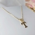 Imagem do Colar de Letras Folheado em Ouro 18 (CL0061)
