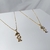 Colar com pingente de Menino Folheado em Ouro 18k (CL0036)