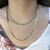 Colar Duplo com Correntes Grossas Folheado em Ouro 18k (CL0021)