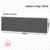 Cabeceira Cama King Painel Estofada 1,95 Almofadada Cinza (Kingcinza)