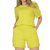 Conjunto Curto Alfaiataria 36004lima Blusa Plus Size Luxo Lima 36004