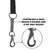 Peitoral Americano Nylon 30mm Com Guia Amortecedor 70cm Preto 54001 (54001preto) na internet